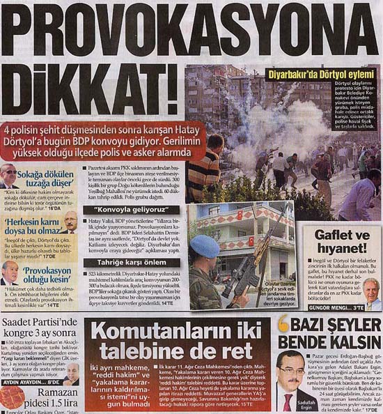 Tıkla, manşetleri gör