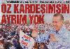 İşte gazetelerin Erdoğan manşetleri-resimleri