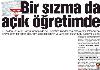 Gazeteler bakın nasıl manşet attı?-resimleri