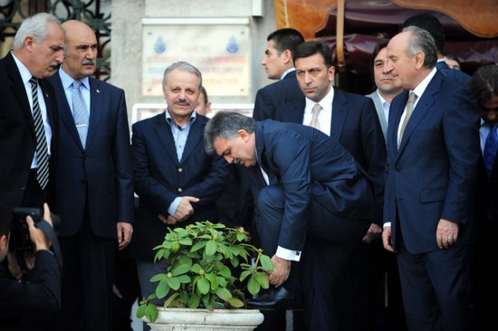 Abdullah Gül Dolmabahçede-resimleri