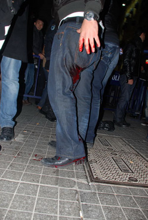 Taksimde rezalet, Marmariste taciz-resimleri