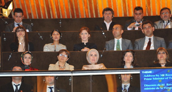 Erdoğan, AKPM Genel Kuruluna hitap etti-resimleri