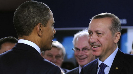 Erdoğan ve Obama birbirlerine böyle sarıldı