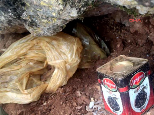 PKK sığınağından çıkan şok etti!