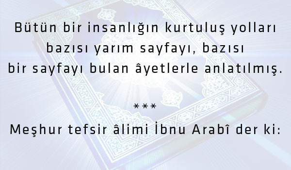 Okunduğu eve şeytan giremeyen sure