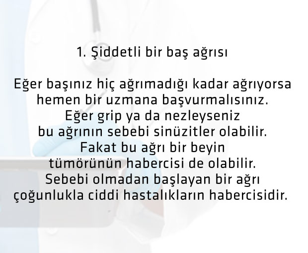 Korkmanız gereken 7 ağrı türü