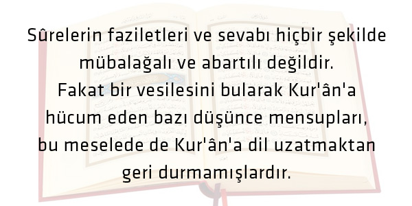 Her harfi 1500 sevap olan sure