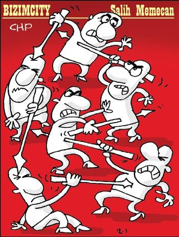Güne damgasını vuran Karikatürler