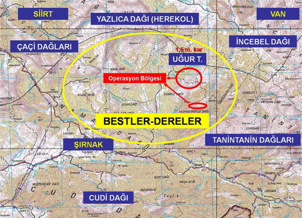 Kare kare PKK operasyonu