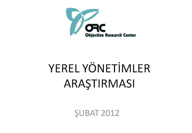 Yerel seçimlerde partilerin oy oranı